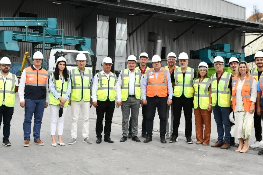 Başkan Erkek EKAY tesisinde incelemelerde bulundu