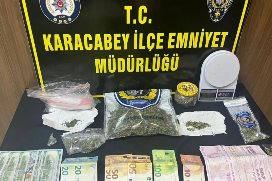 Karacabey'de Uyuşturucu Operasyonu: 5 Kişi Yakalandı