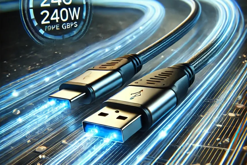 USB4 2.0 Kabloları 80 Gbps Veri Aktarımı ve 240W Güç Desteği ile Geliyor