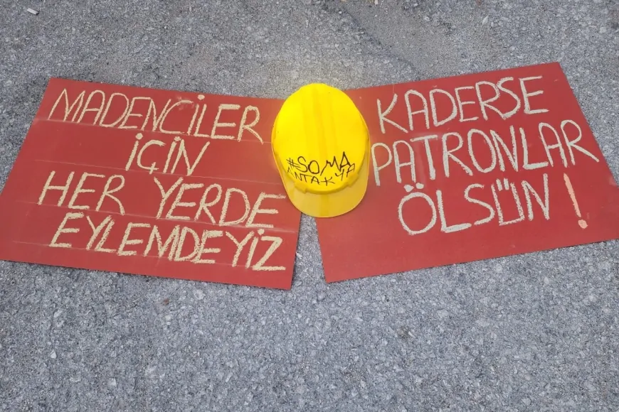 Fernas işçileri yetkililerle görüşmek üzere maden ocağında