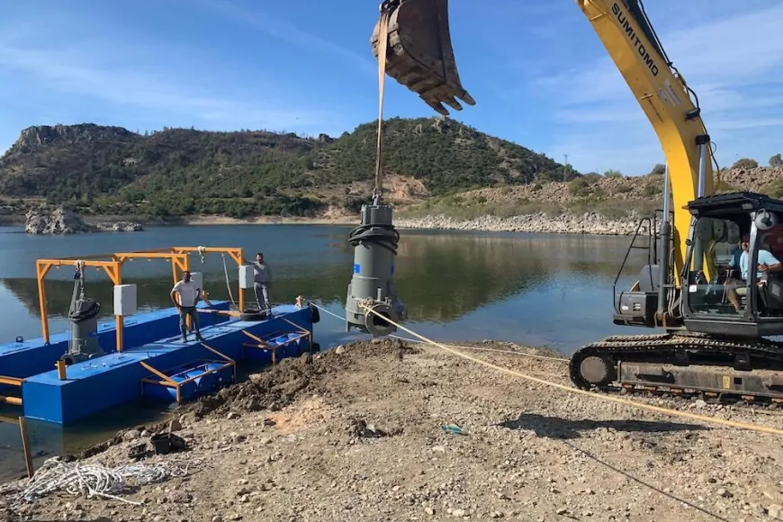 Çanakkale Atikhisar Barajı’nda çalışmalar devam ediyor!