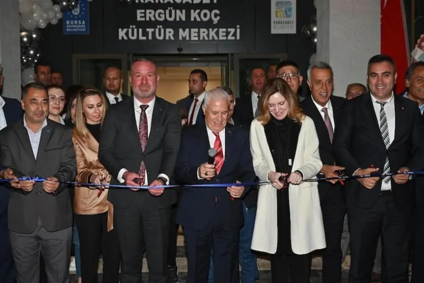 Karacabey Ergün Koç Kültür Merkezi hizmete açıldı