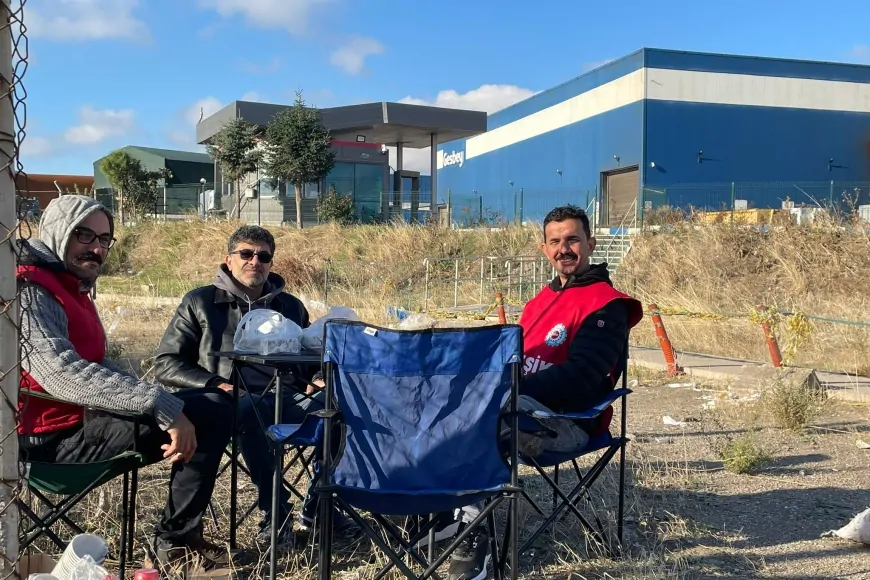 Birleşik Metal-İş, Balıkesir Gesbey fabrikası önünde direnişe başladı