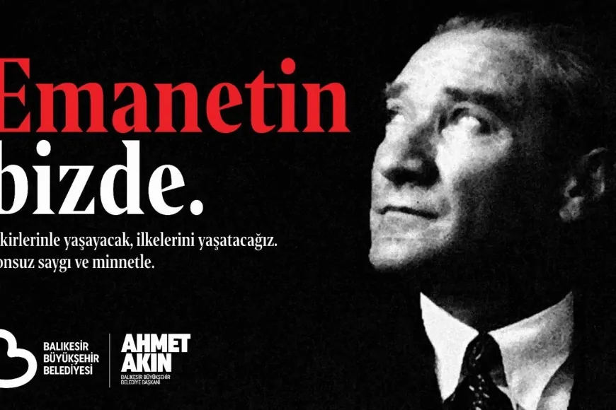 Balıkesir Ata’sını anıyor