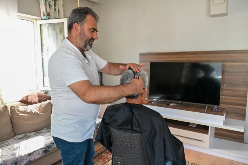 Yaşlı ve Engelli Hemşehriler İçin Evde Berber Kolaylığı